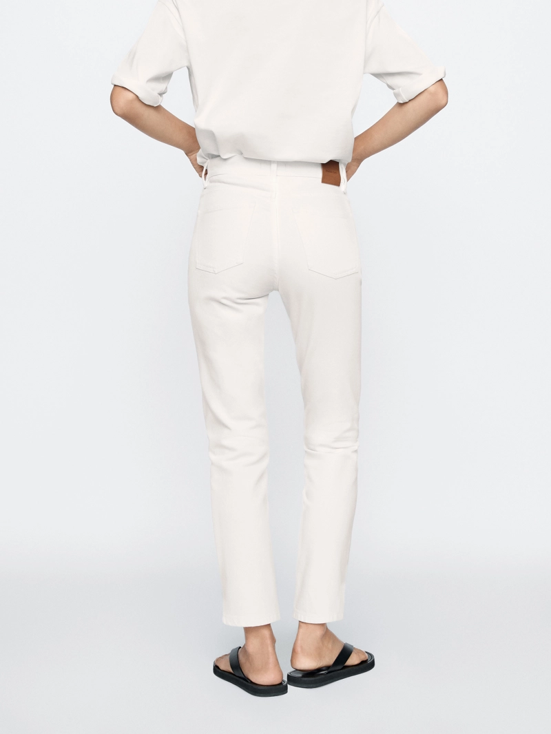 Джинсы slim fit средней посадки