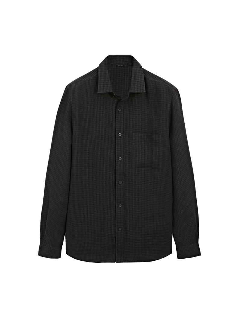 Рубашка в клетку regular fit
