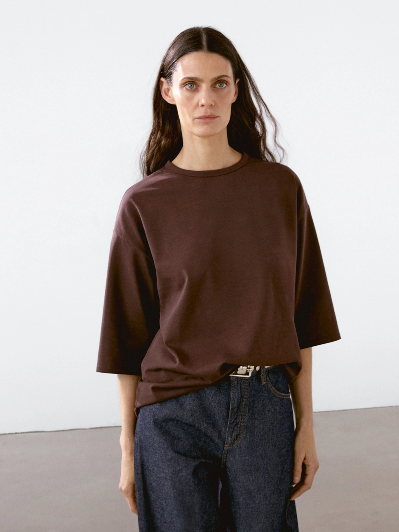 Футболка oversize тяжелого веса