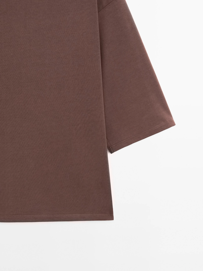 Футболка oversize тяжелого веса