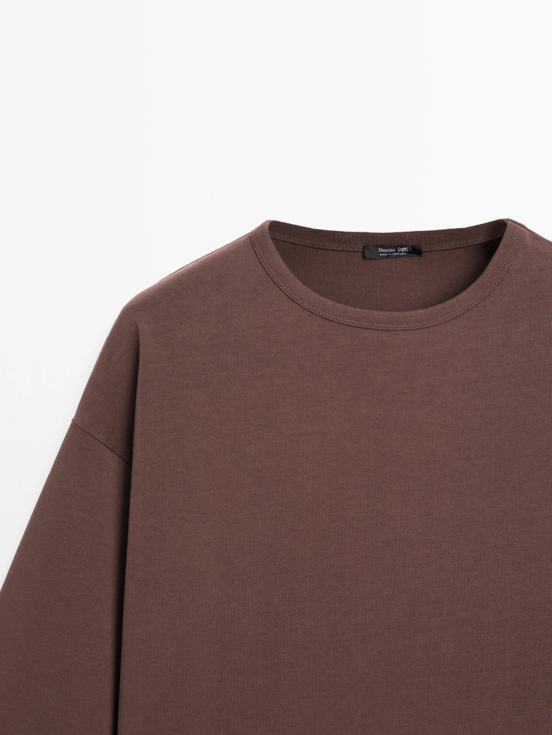 Футболка oversize тяжелого веса