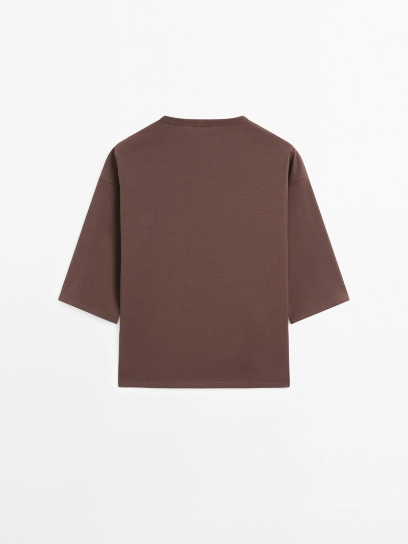 Футболка oversize тяжелого веса