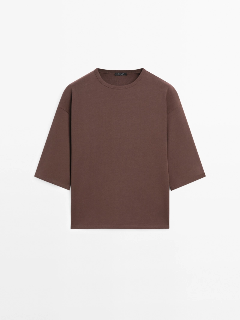 Футболка oversize тяжелого веса