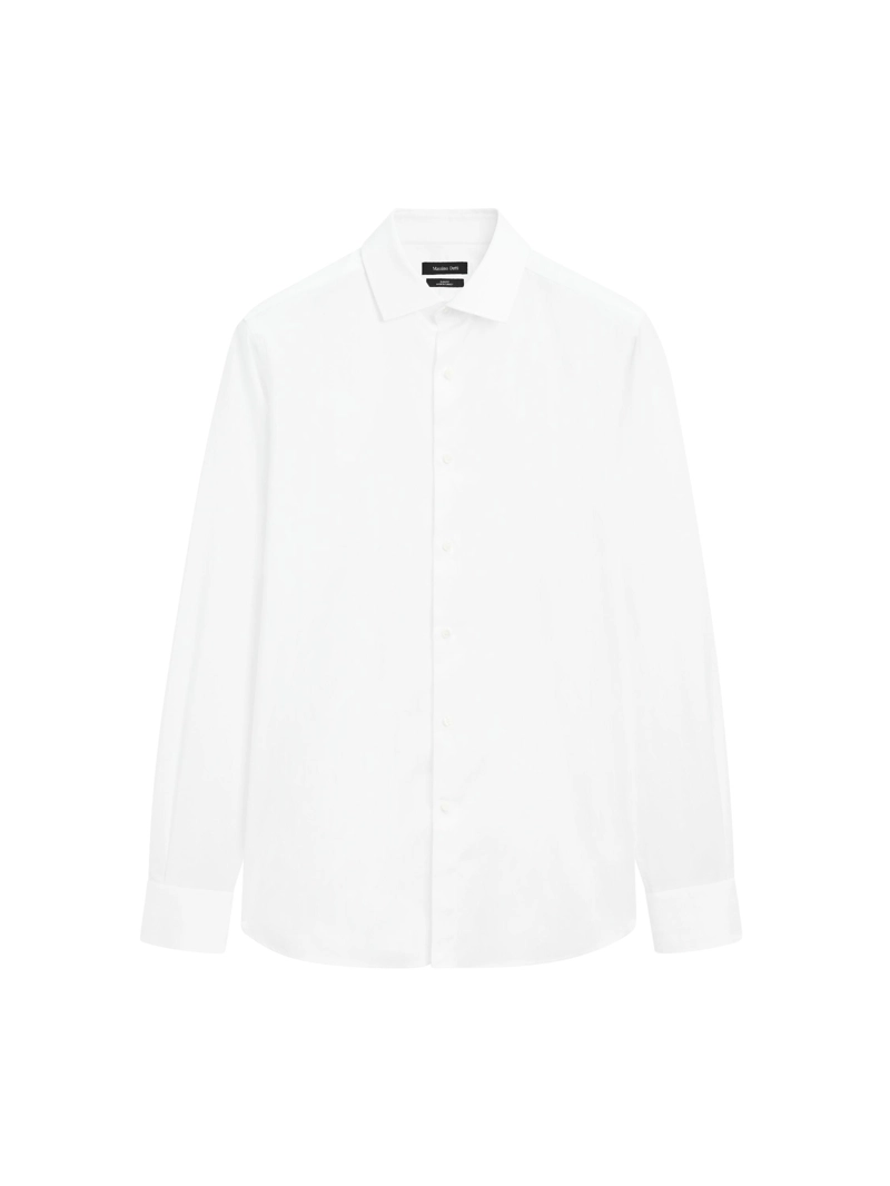 Рубашка slim fit из 100% хлопка