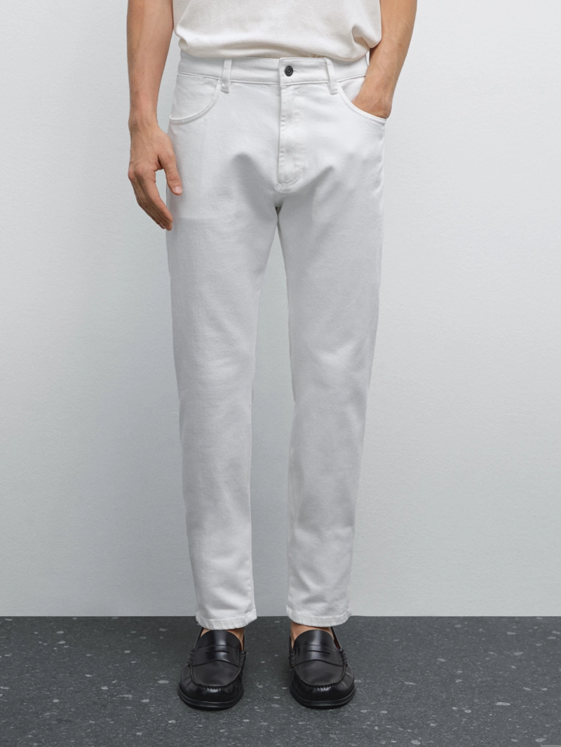 Джинсы slim fit