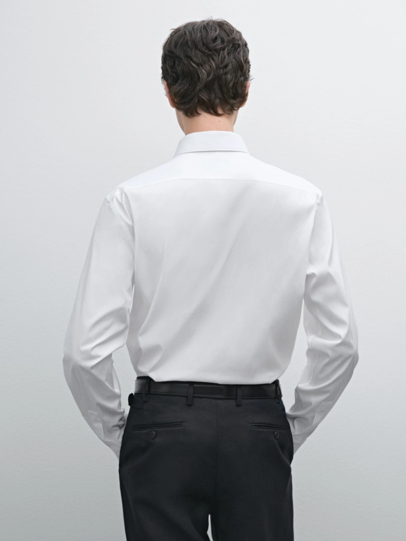 Рубашка slim fit stretch