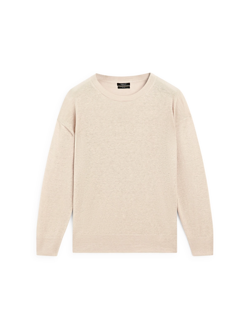 Свитер из 100% льна oversized knit