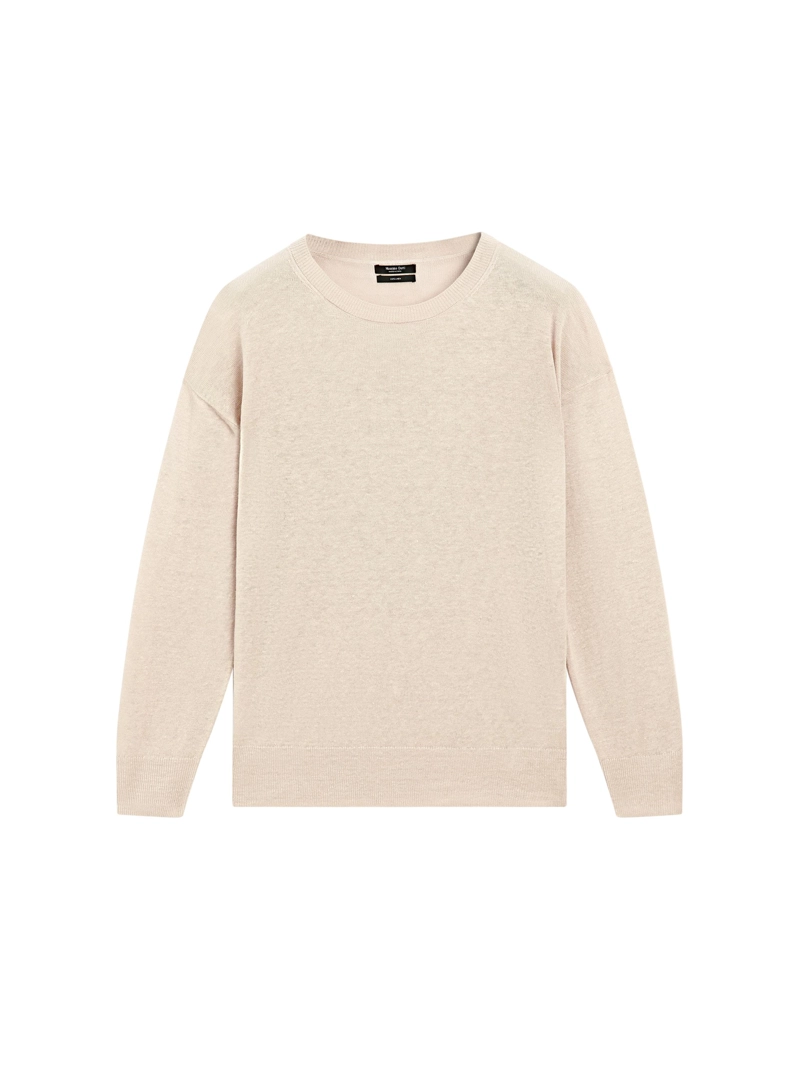 Свитер из 100% льна oversized knit