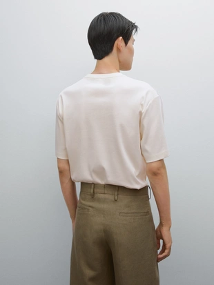 Футболка из 100% мерсеризированного хлопка- Заказать в России