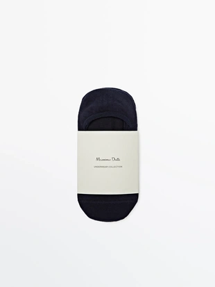 Набор из 3 пар невидимых носков из хлопкового микса- Заказать в России