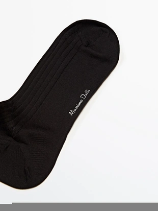 Женские носки с ребристым узором- Заказать в России