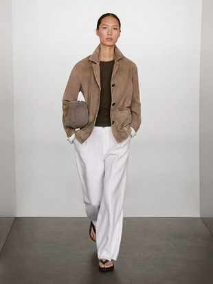 Куртка из замши FLUID- Заказать в России