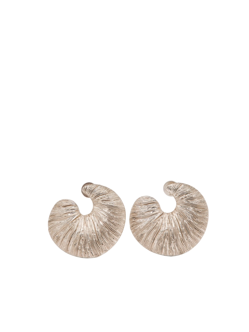 Серьги кольца fossil