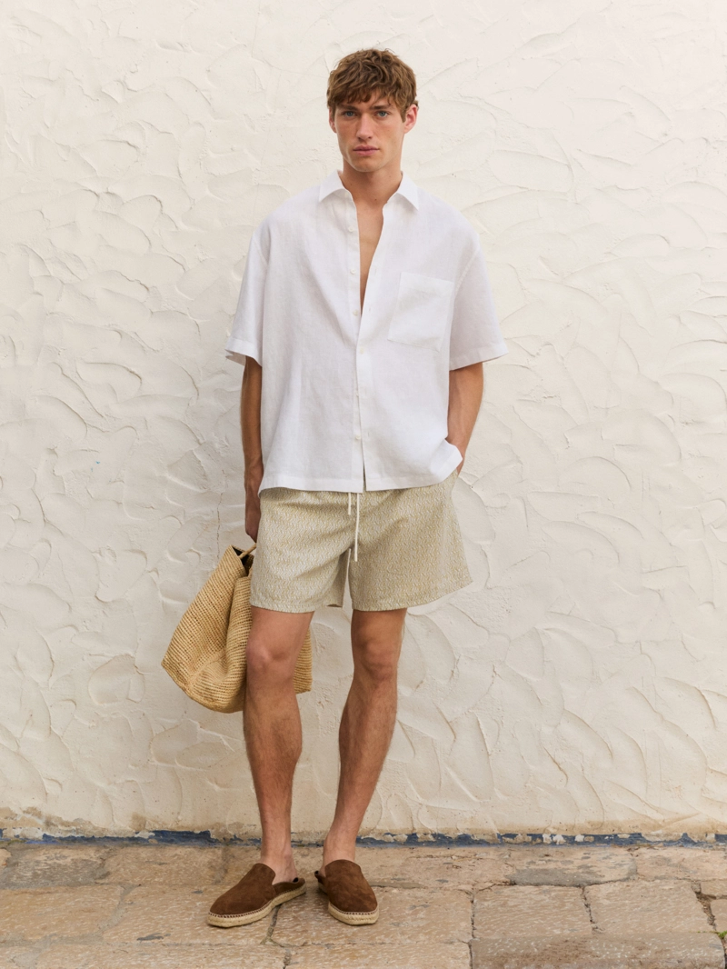 Плавки с принтом massimo dutti