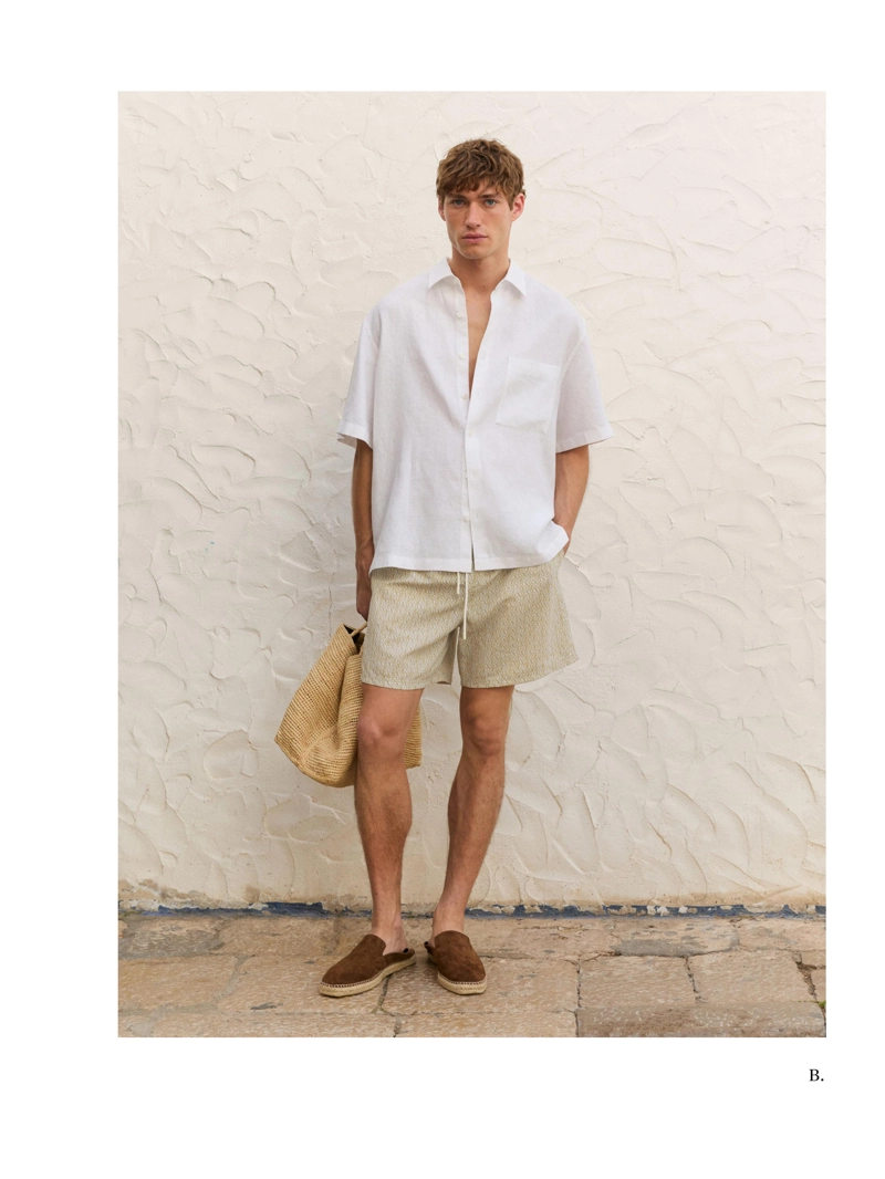Плавки с принтом massimo dutti