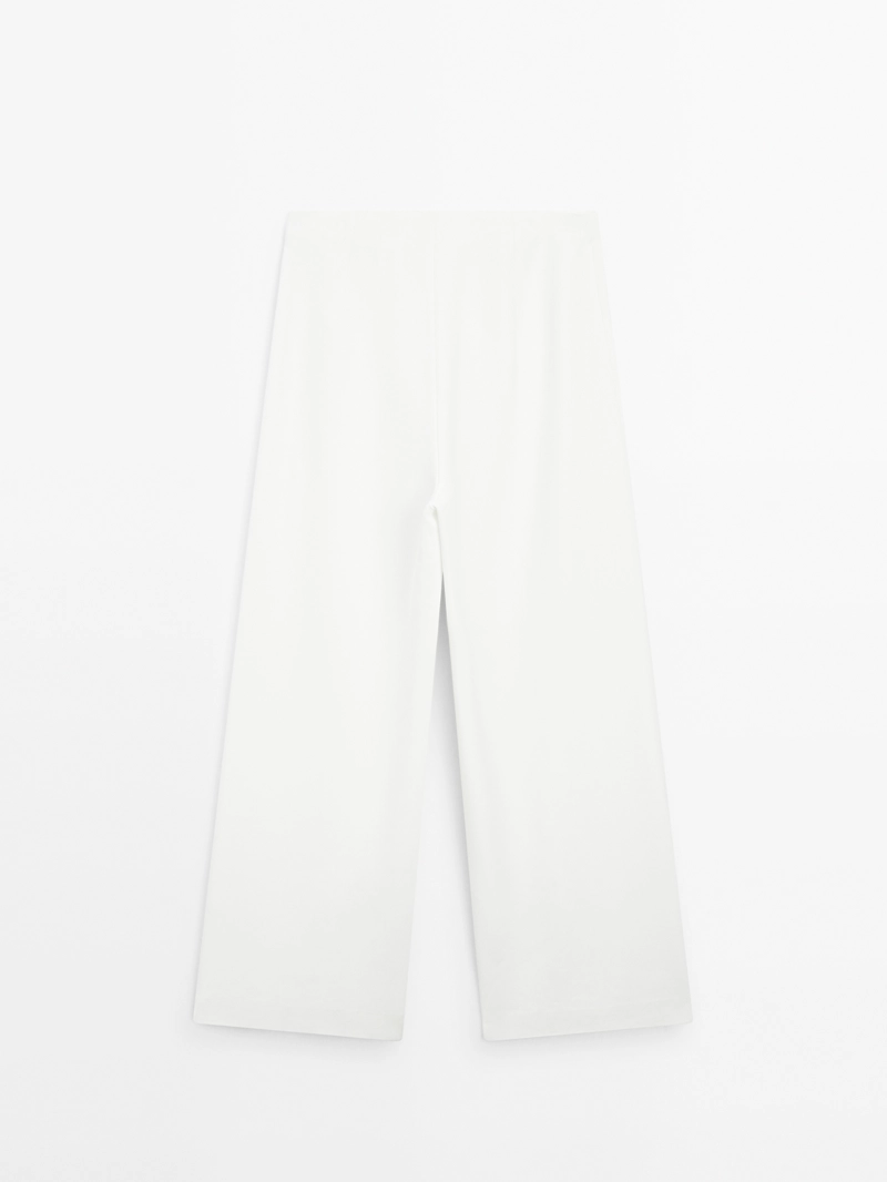 Брюки марки massimo dutti с высокой талией - studio