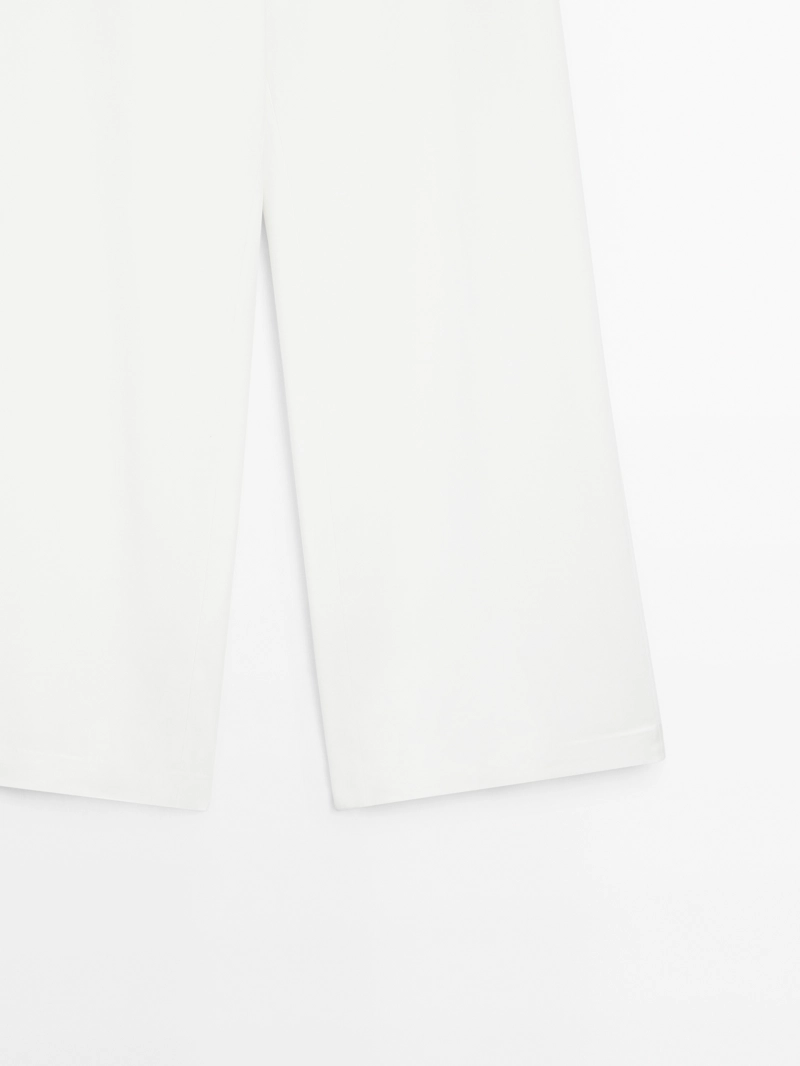 Брюки марки massimo dutti с высокой талией - studio