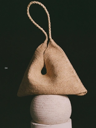 Сумка для пляжа из рафии- Заказать в России