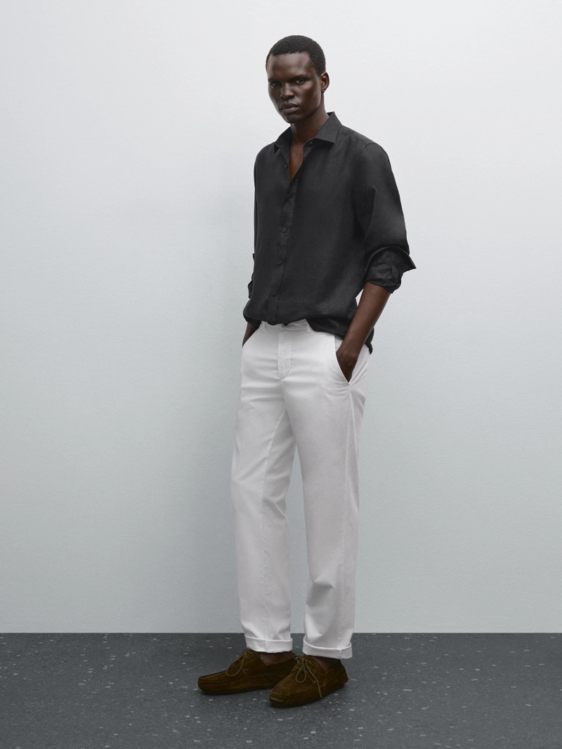Брюки slim fit