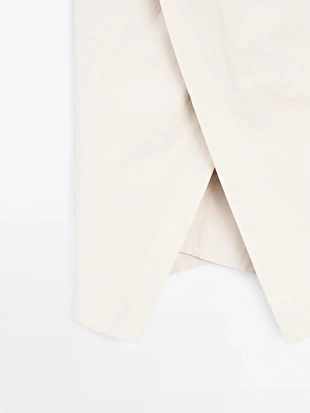 Льняная топ-блузка с завязками - STUDIO- Заказать в России