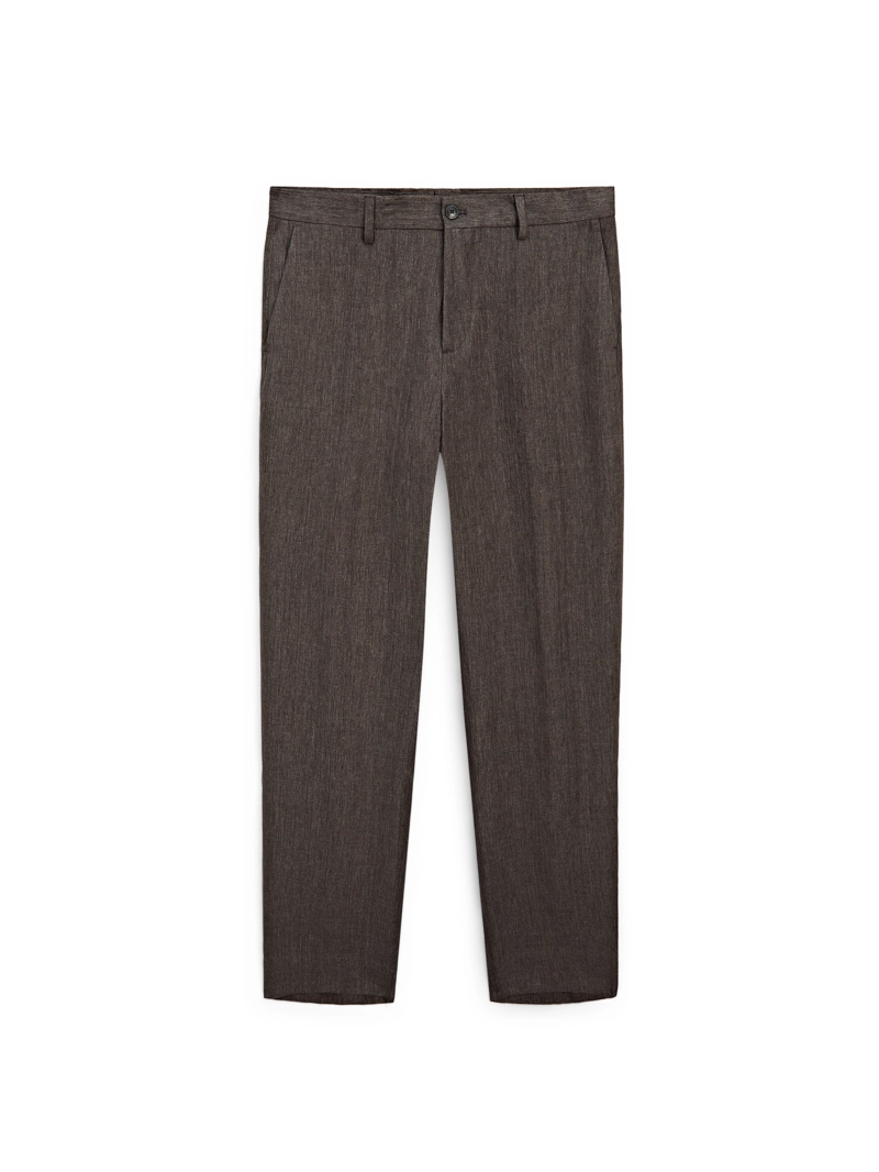 Брюки из льна total look delavé