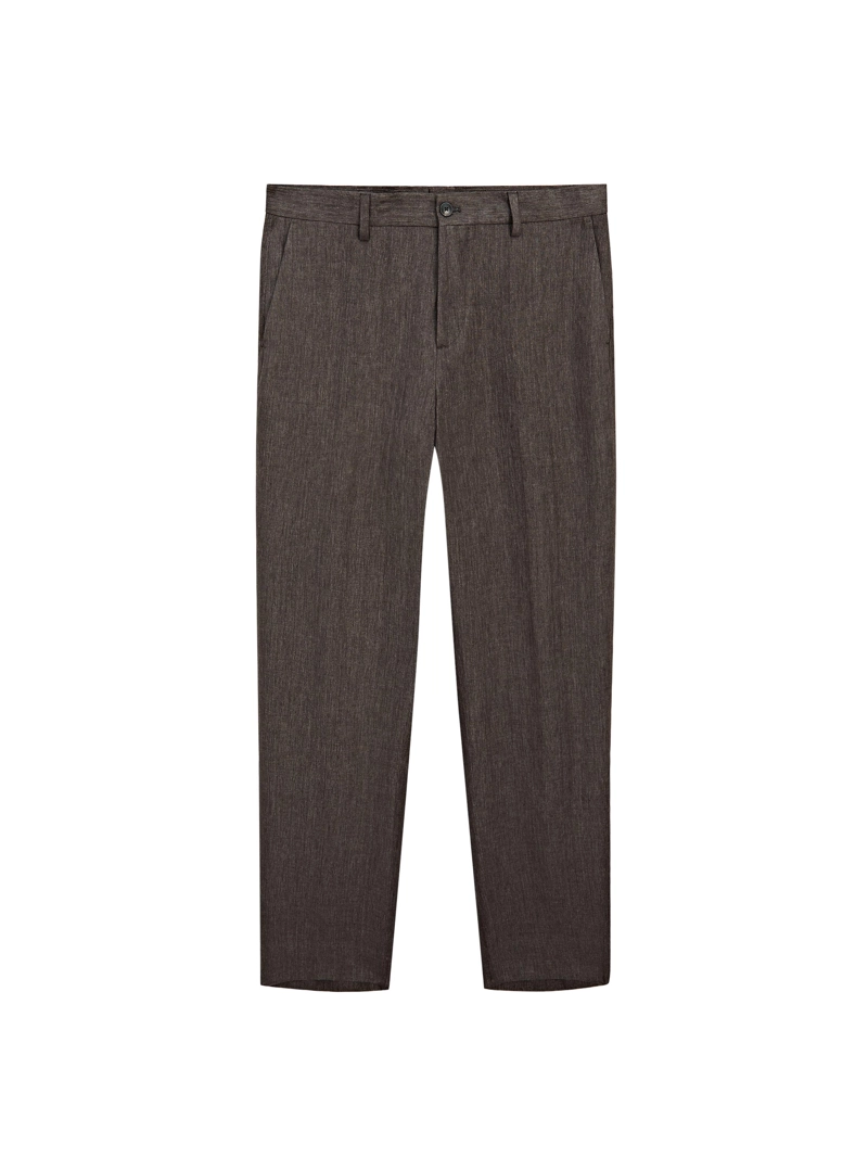 Брюки из льна total look delavé