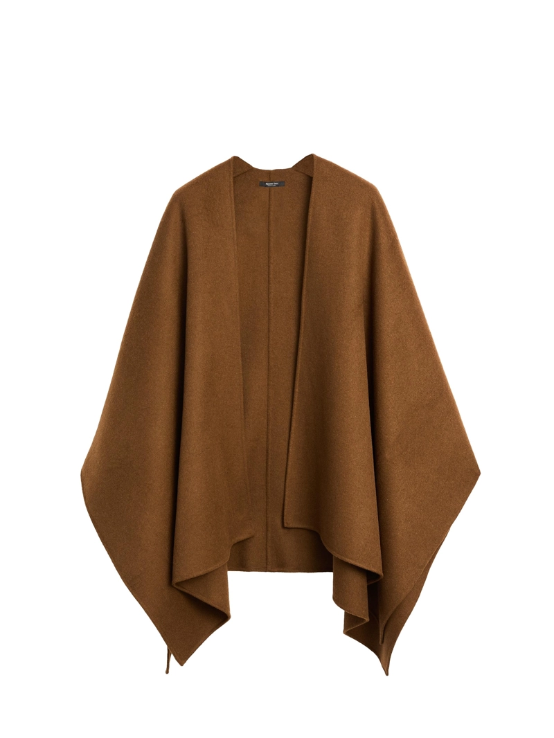 Пальто из шерстяной смеси massimo dutti