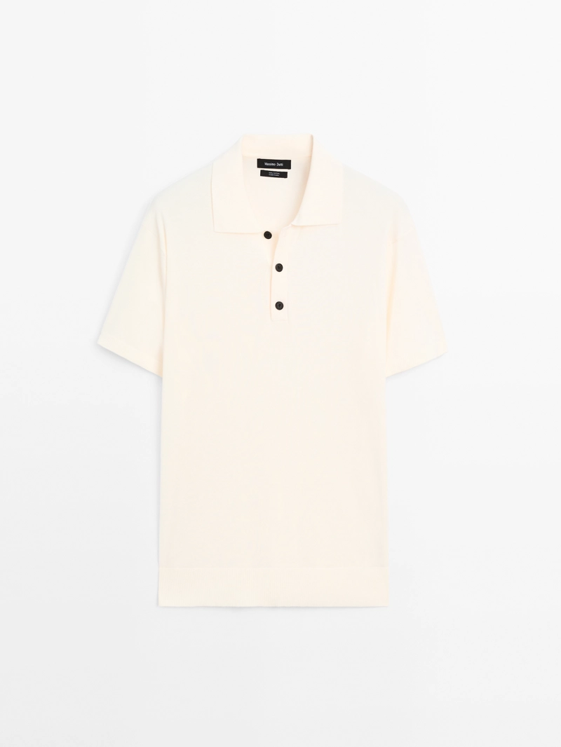 Поло из 100% хлопка в стиле regular fit