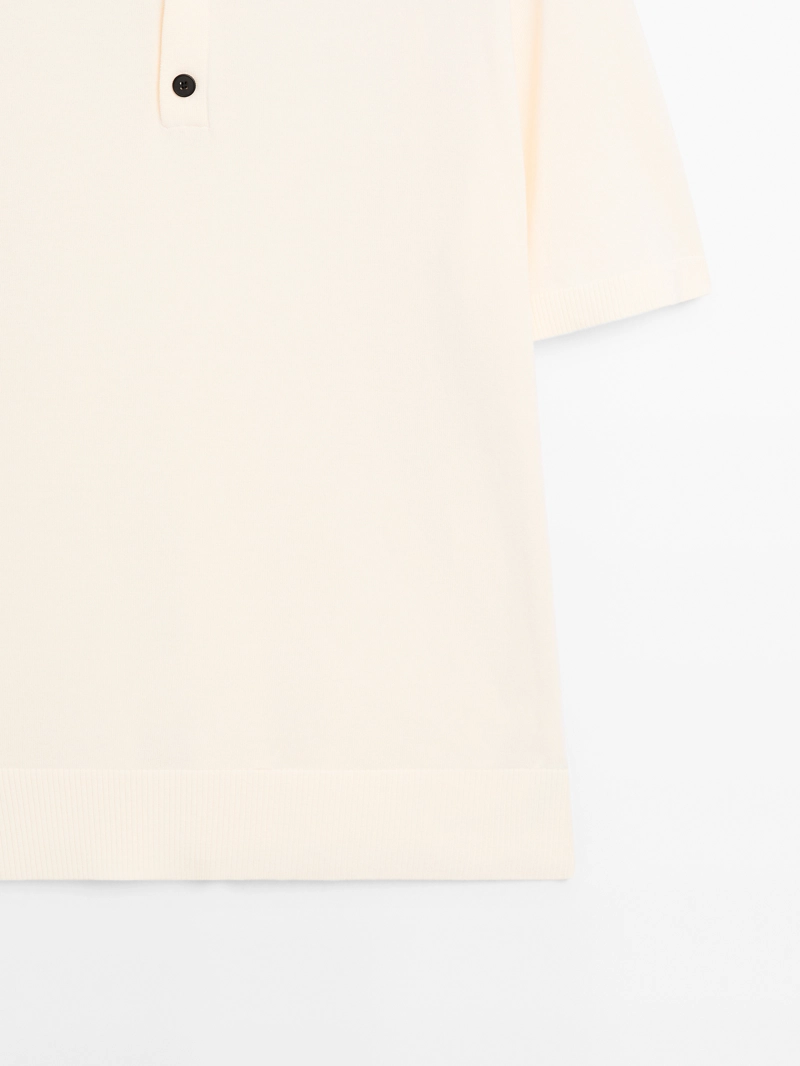 Поло из 100% хлопка в стиле regular fit