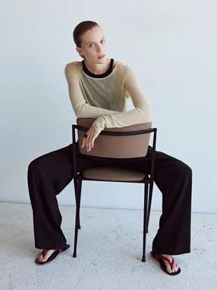 Сандалии из разделанной замши- Заказать в России