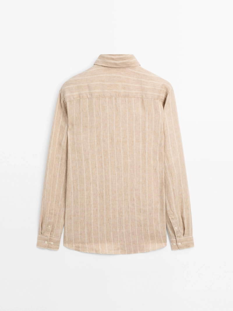 Рубашка с двойной полоской regular fit