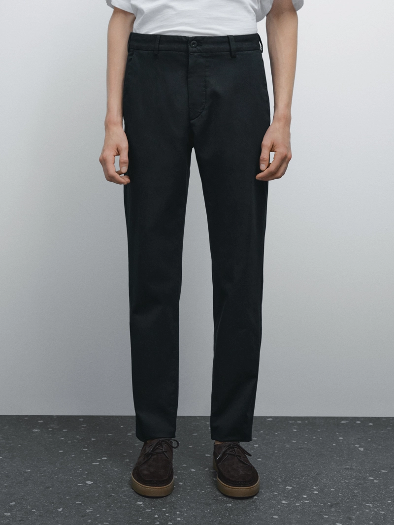Брюки slim fit