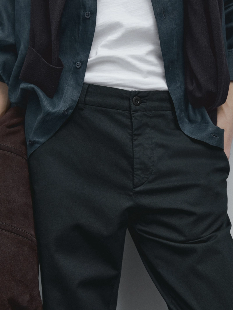 Брюки slim fit