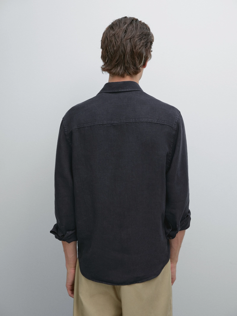 Рубашка overshirt свободного кроя