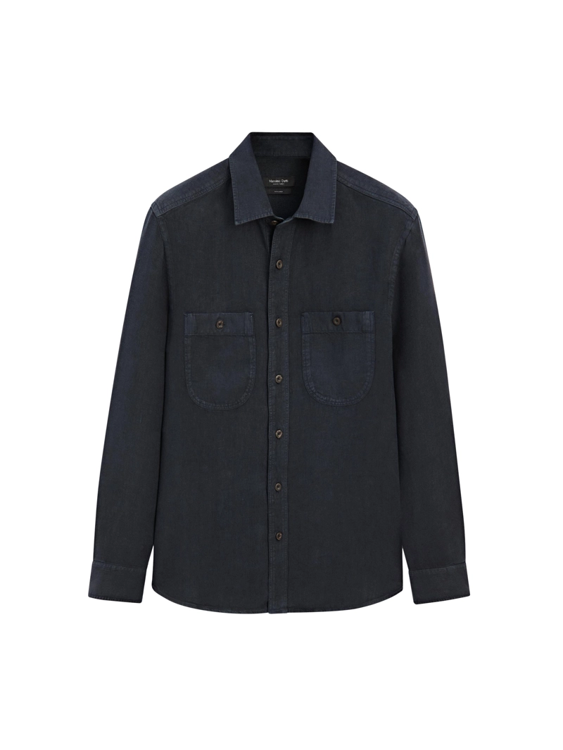 Рубашка overshirt свободного кроя