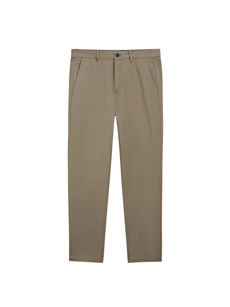 Хлопковые брюки слим фит