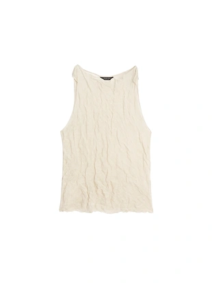 Топ с оборками на шее- Заказать в России