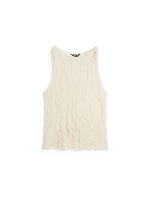 Топ с оборками на шее- Заказать в России