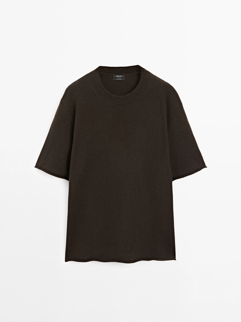 Джемпер в стиле oversize из 100% кашемира