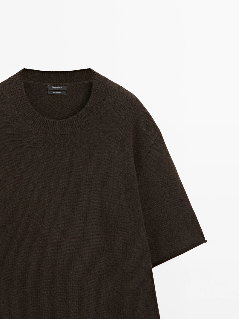 Джемпер в стиле oversize из 100% кашемира