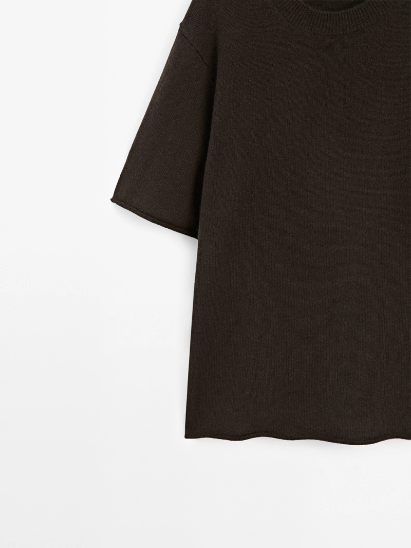 Джемпер в стиле oversize из 100% кашемира
