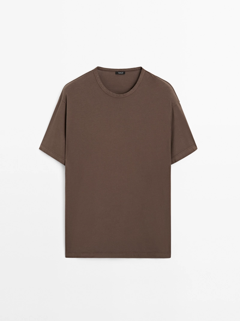 Футболка с короткими рукавами в стиле worn effect