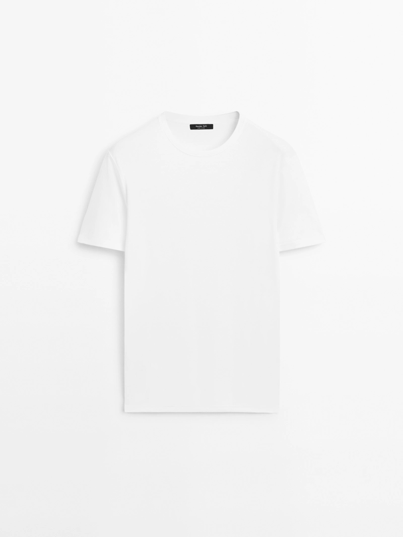Футболка из 100% мерсеризированного хлопка