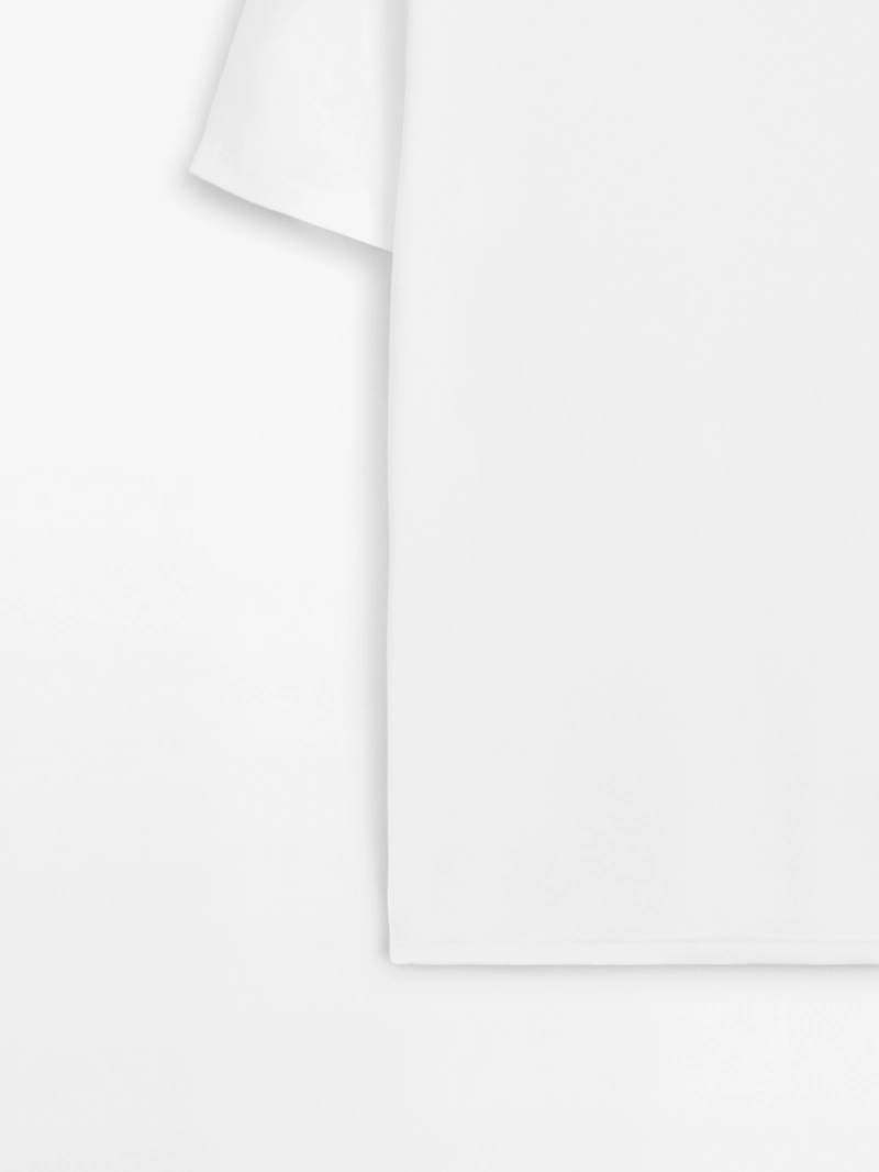 Футболка из 100% мерсеризированного хлопка