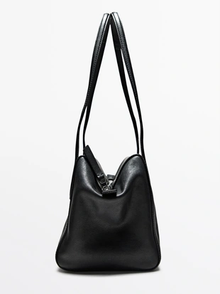 Сумка - барсетка из натуральной кожи- Заказать в России