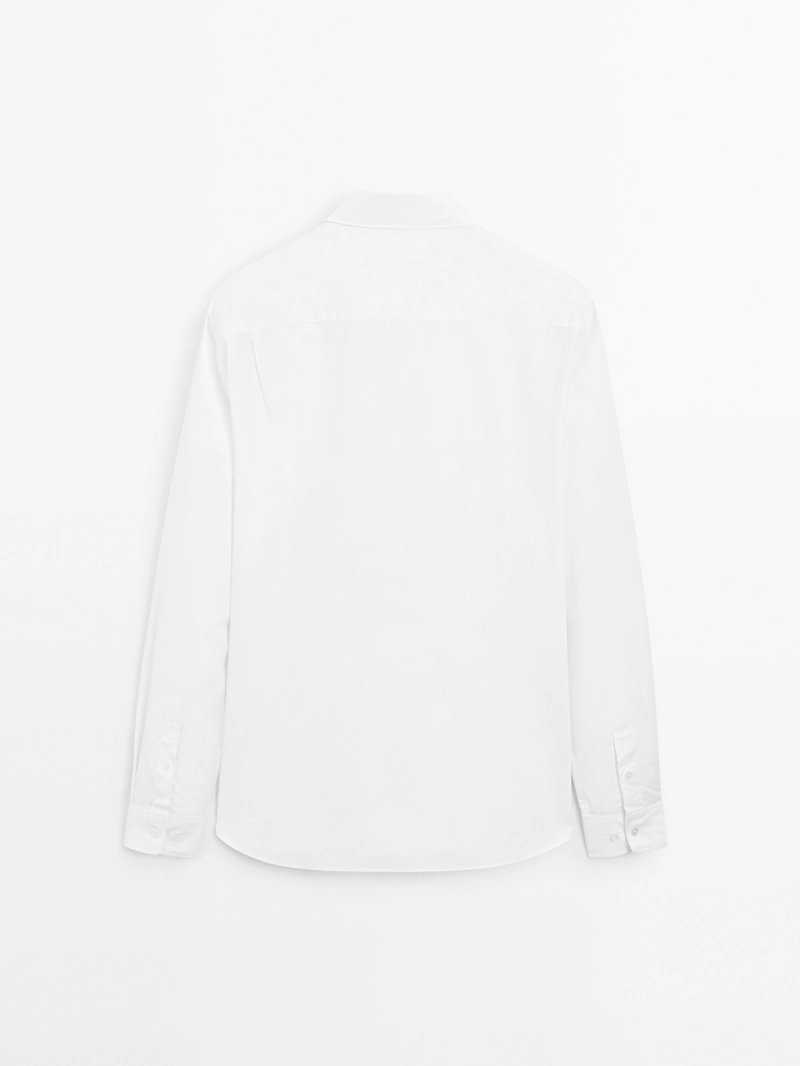 Рубашка из поплина regular fit
