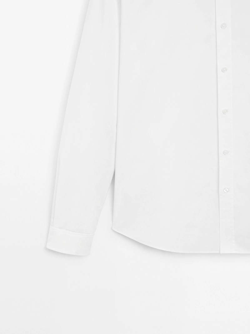 Рубашка из поплина regular fit