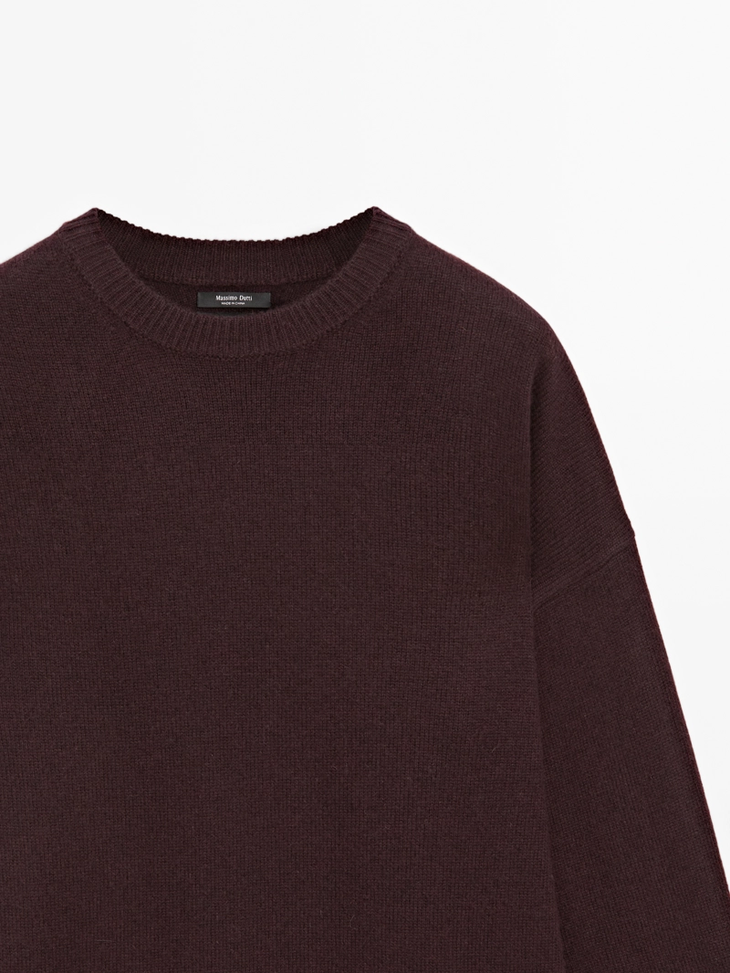Джемпер из кашемира jersey oversize stitch 100%