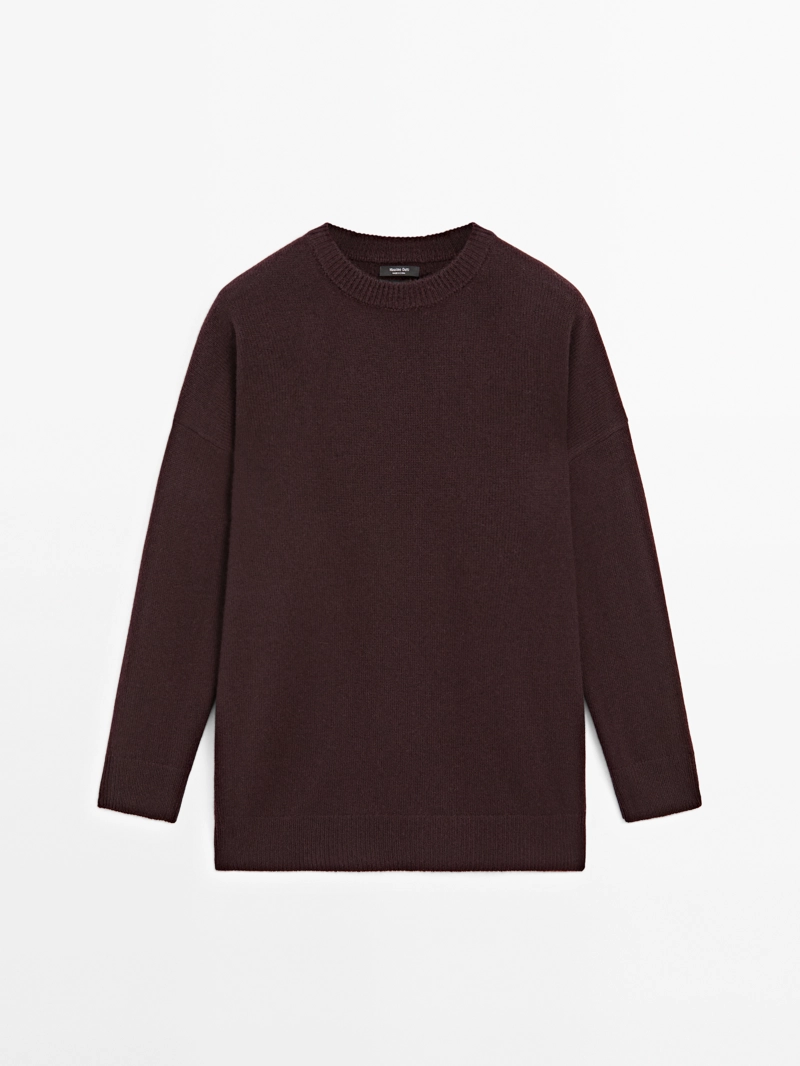 Джемпер из кашемира jersey oversize stitch 100%