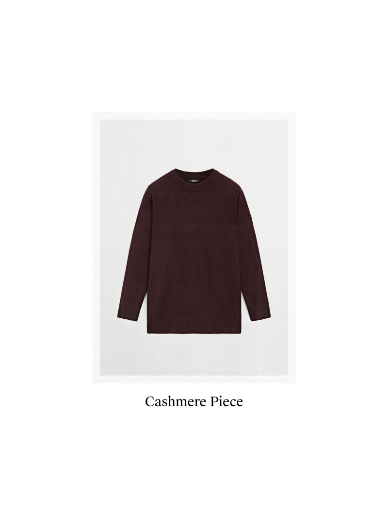 Джемпер из кашемира jersey oversize stitch 100%